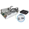 Low price QIHE TVM802BX built in computer automatic small desktop smt pick and place smd assembly machine with guide rail