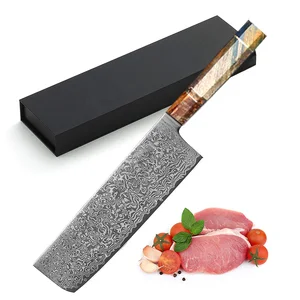 Image of High quality Japan 7 inch nakiri japanese kitchen knife home tools Nakiri knife