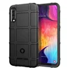 New launch rugged shield soft TPU material shock absorber men black cell phone back cover cases for Samsung Galaxy A50