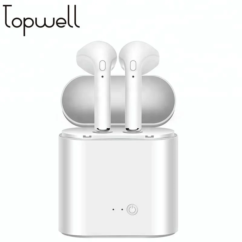 

i7S TWS earbuds BT V5.0 true stereo earphones 3-4 hours battery life time