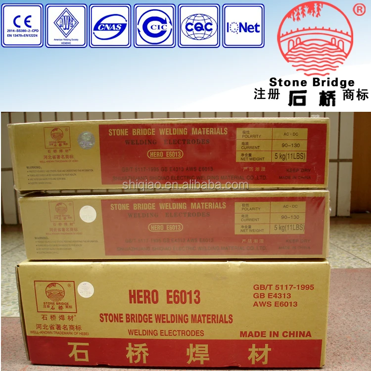 MKGT/® E6013 ARC Electrodes de soudage pour acier doux