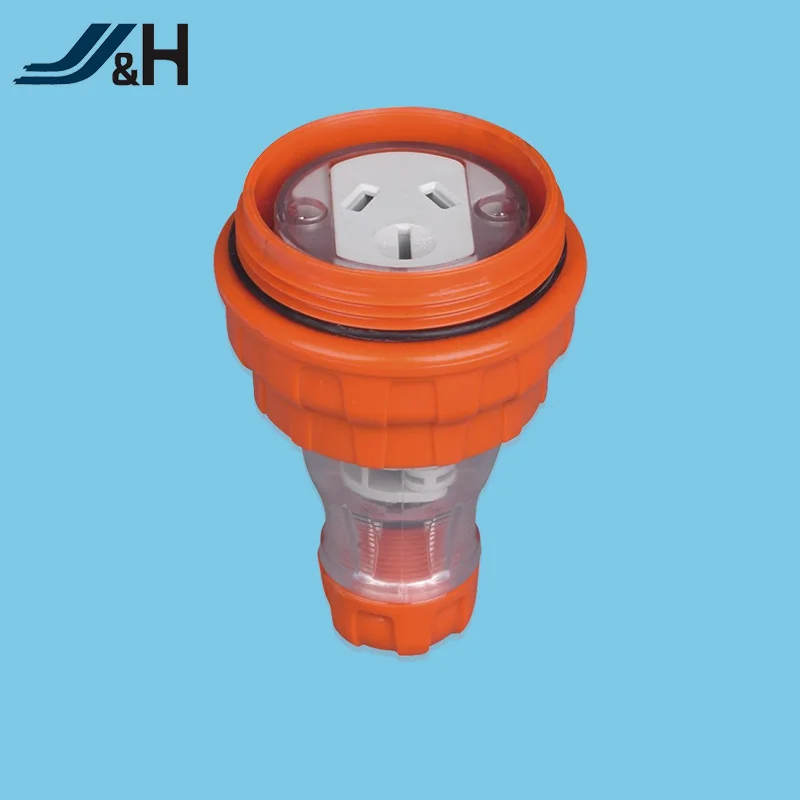 Single Phase Outdoor Portable Socket Waterproof Ip66 15a