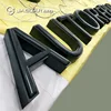 Led stainless steel word 3d exterior illuminated front lit sign lighted channel letter