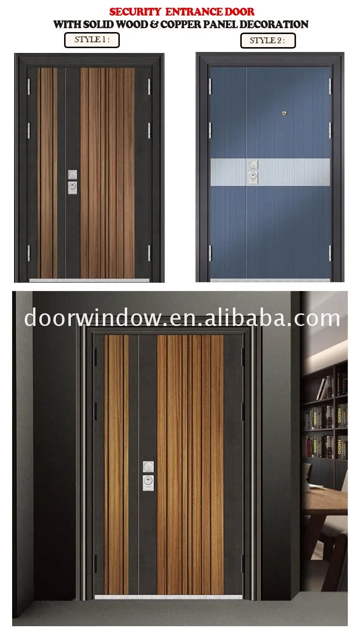 China Manufactory spanish interior doors soundproof wooden door sound reducing