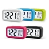 Kids Student Gifts Soft Night Light LCD Display Desk Digital Table Clock