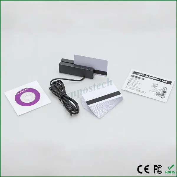 MSR100 good price new magnetic card writer reader encoder for window xp win 7 ios system