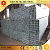 hot dipped thread gi pipe with end caps large diameter galvanized rectangular pipe 1x1 inch galvanized square pipe