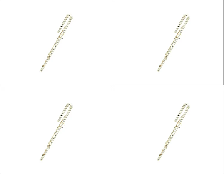 16 Closed Holes Silver Plated Bass Flute Price Buy Bass Flute Price