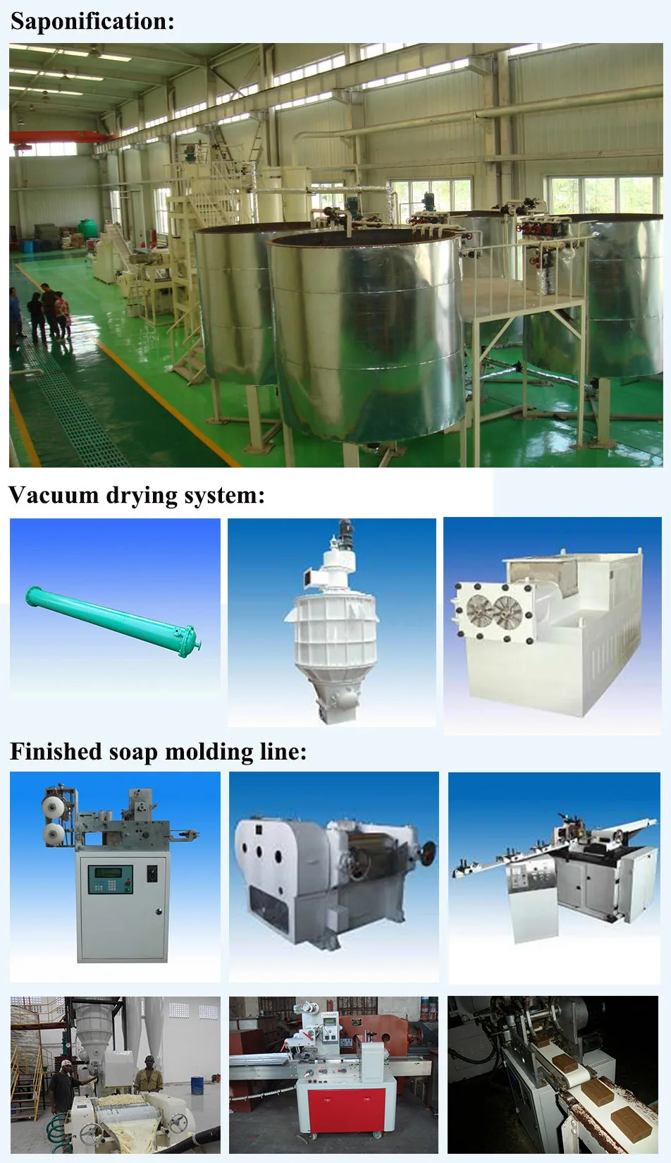 1000kg/h Bar Soap Making Machine Processing Line Small Scale Soap