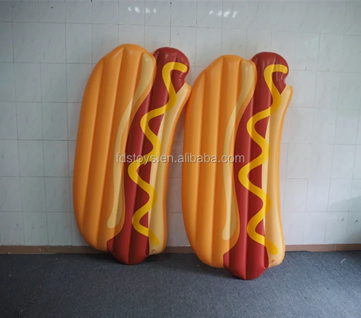 hot dog pool float