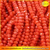 Czech Fire-Polished Rondelle Glass Beads Rounds 3mm 4mm 6mm 8mm 10mm