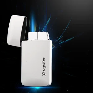 Image of ZR-905 Factory Direct-selling Logo Customized Creative Pearl-colour Panting Straight Flame Metal Gas Lighter Windproof