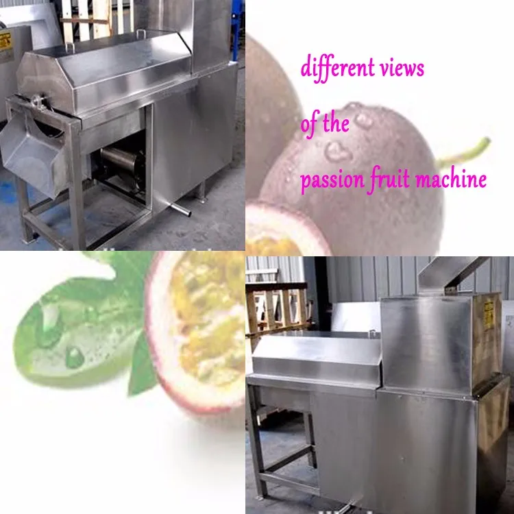 Neweek Industrial Passion Fruit Pulp Extracting Passiflora Juice Making