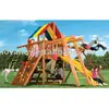CE Happy outdoor wooden swing for children