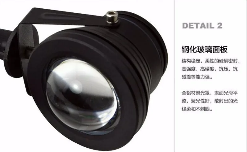 outdoor RGB Outdoor landscape lawn ip65 10W 220V led garden led spike lights