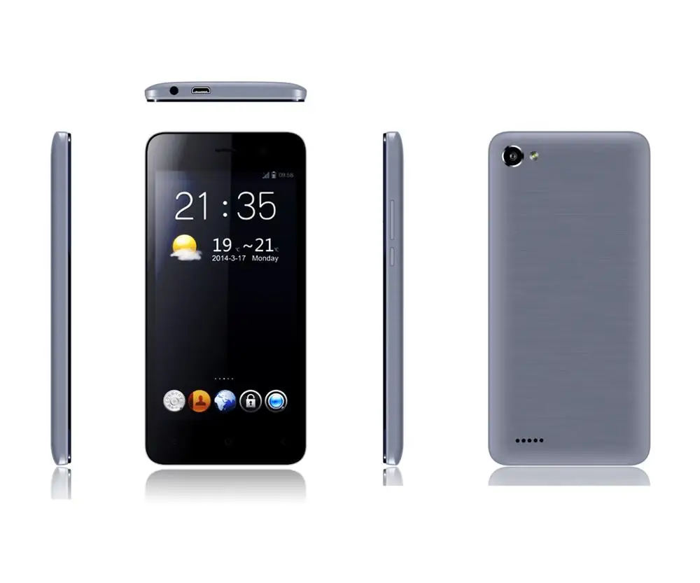 2017 Hot 3g 4.5 Inch Smart Phone Sc7731 Quad-core Android Os 4.5 Inch ...