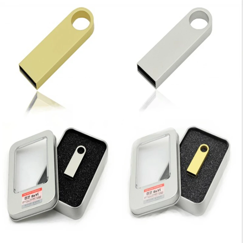 Samples Available Custom Logo Metal Shape Tiny USB Flash Drive - ANKUX.COM