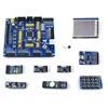ATmega128A-AU ATmega128 AVR 8-bit RISC Evaluation Development Board + 9 Accessory Modules Kits = OpenM128 Package A