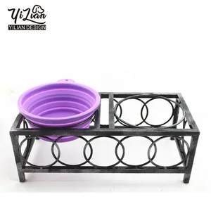 China Wrought Iron Bowl Stand China Wrought Iron Bowl Stand