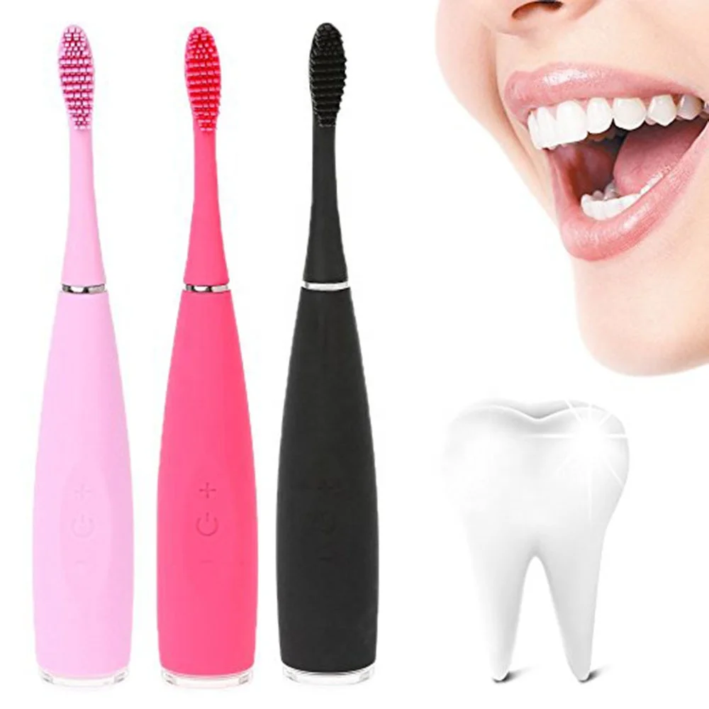 

Hot selling electric toothbrush OEM sonic tooth brush, Pink/red/black