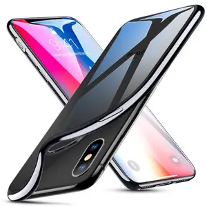 ESR Slim Clear Flexible TPU Case iPhone X 10