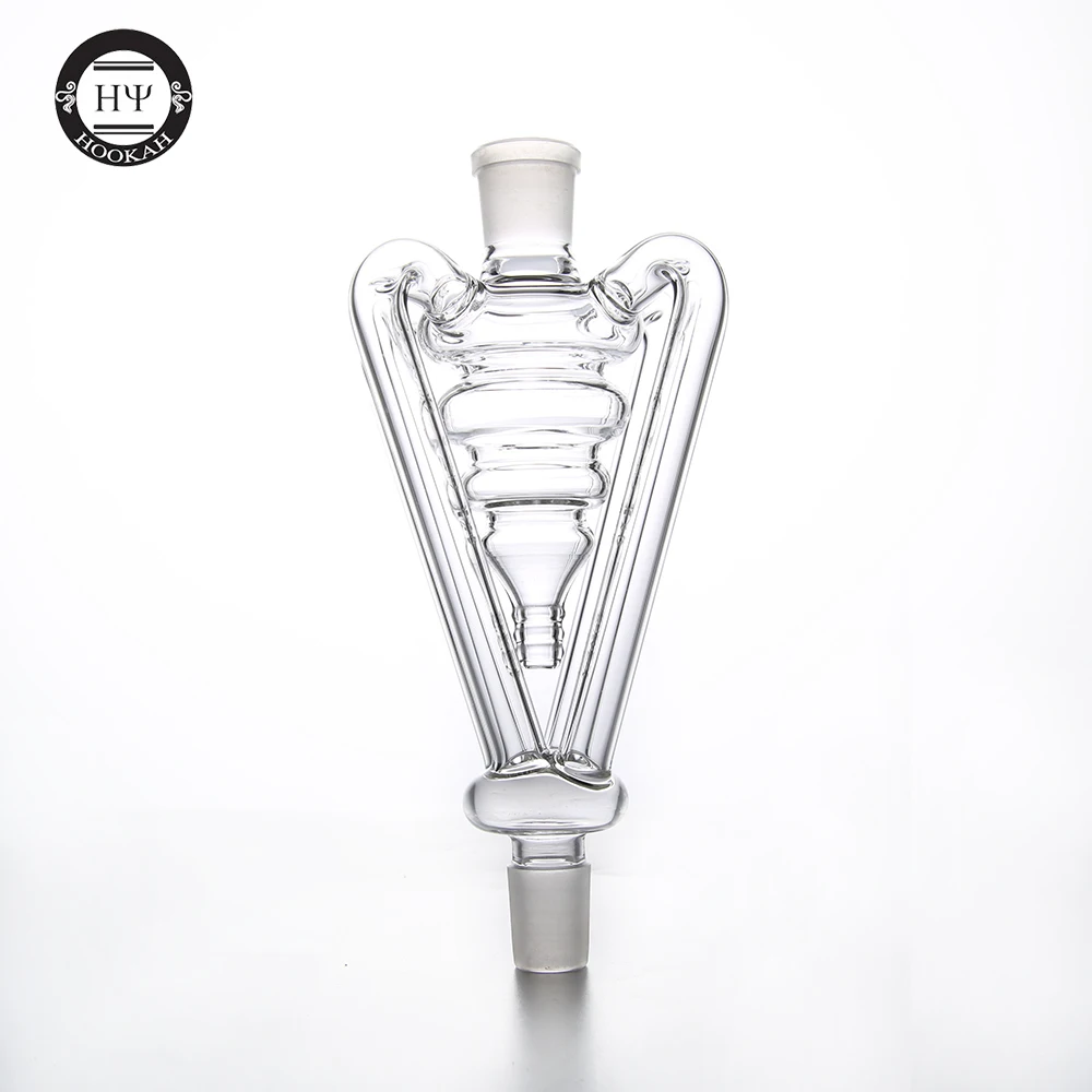 

new narguile molasses catcher glass oil collector for shisha hookah collector glass adapter for smoking