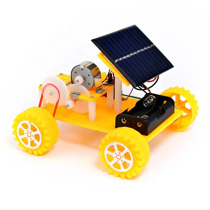 kids school toys diy battery solar
