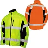 Topgear fashion outdoor 100 waterproof windproof polyester safety security winter jackets reflective softshell jacket