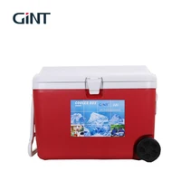 

China Customized Promotion Mini Portable Plastic Ice Cooler Box With Wheels