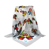 New Coming Modal Wool Blended Thin Printed Shawls Scarves