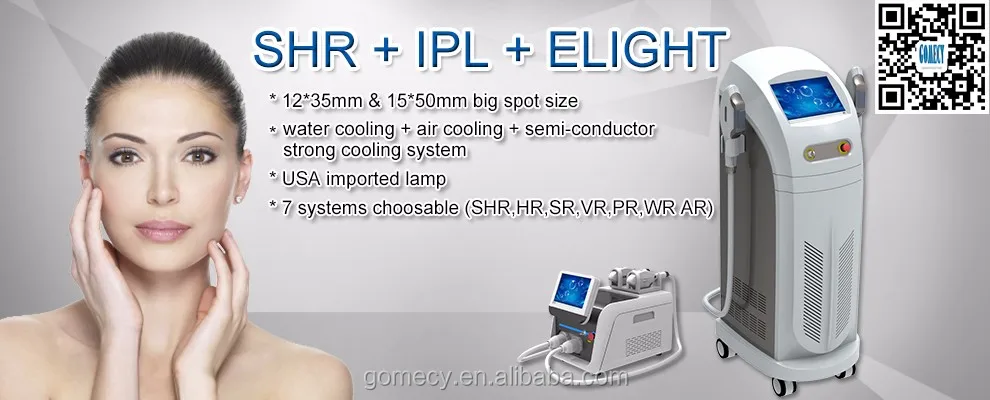 Changsha SHR clean laser rust ear hair epilator IPL Elight hair counting remover machines