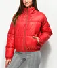 Chance Red Puffer padded Jacket down jacket with red color for women