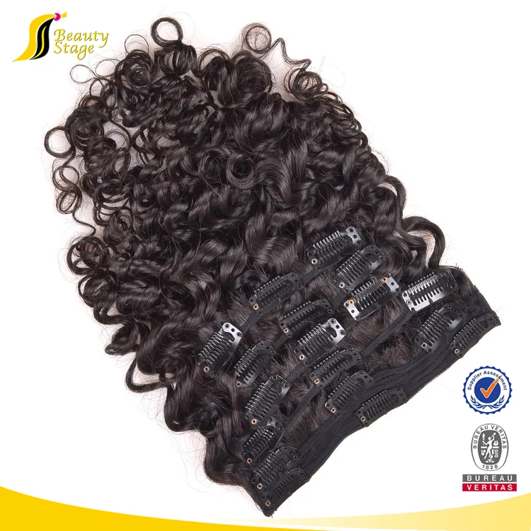 Ideal Dark Black Wick Hair,Cheap Ombre Kinky Curly Clip In Ideal Dark Black Wick Hair,Cheap Ombre Kinky Curly Clip In