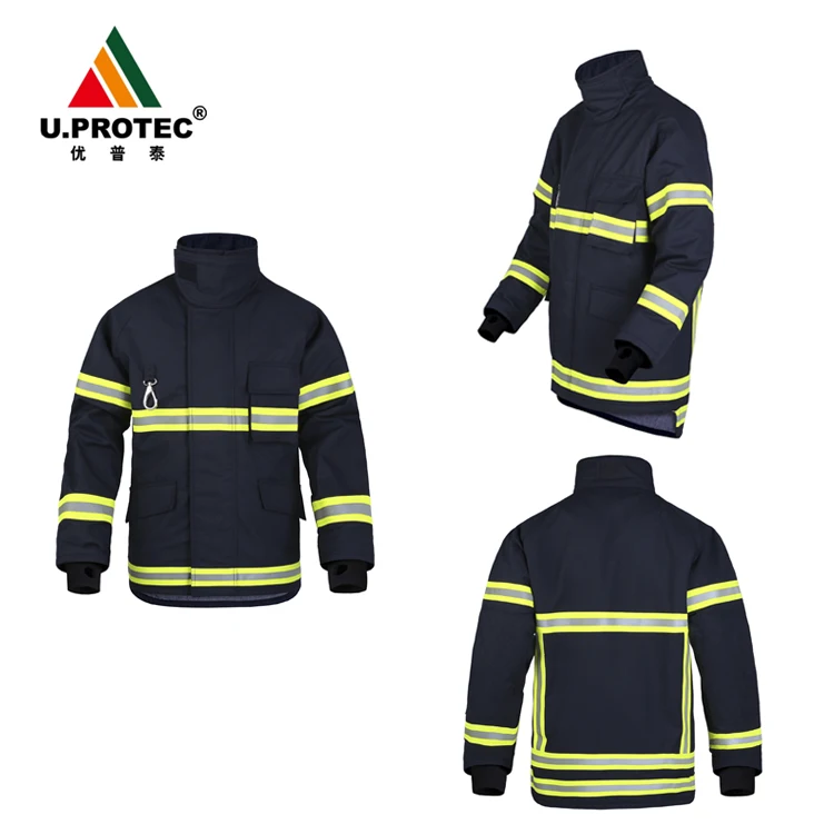 
CE certified nomex fire jacket 