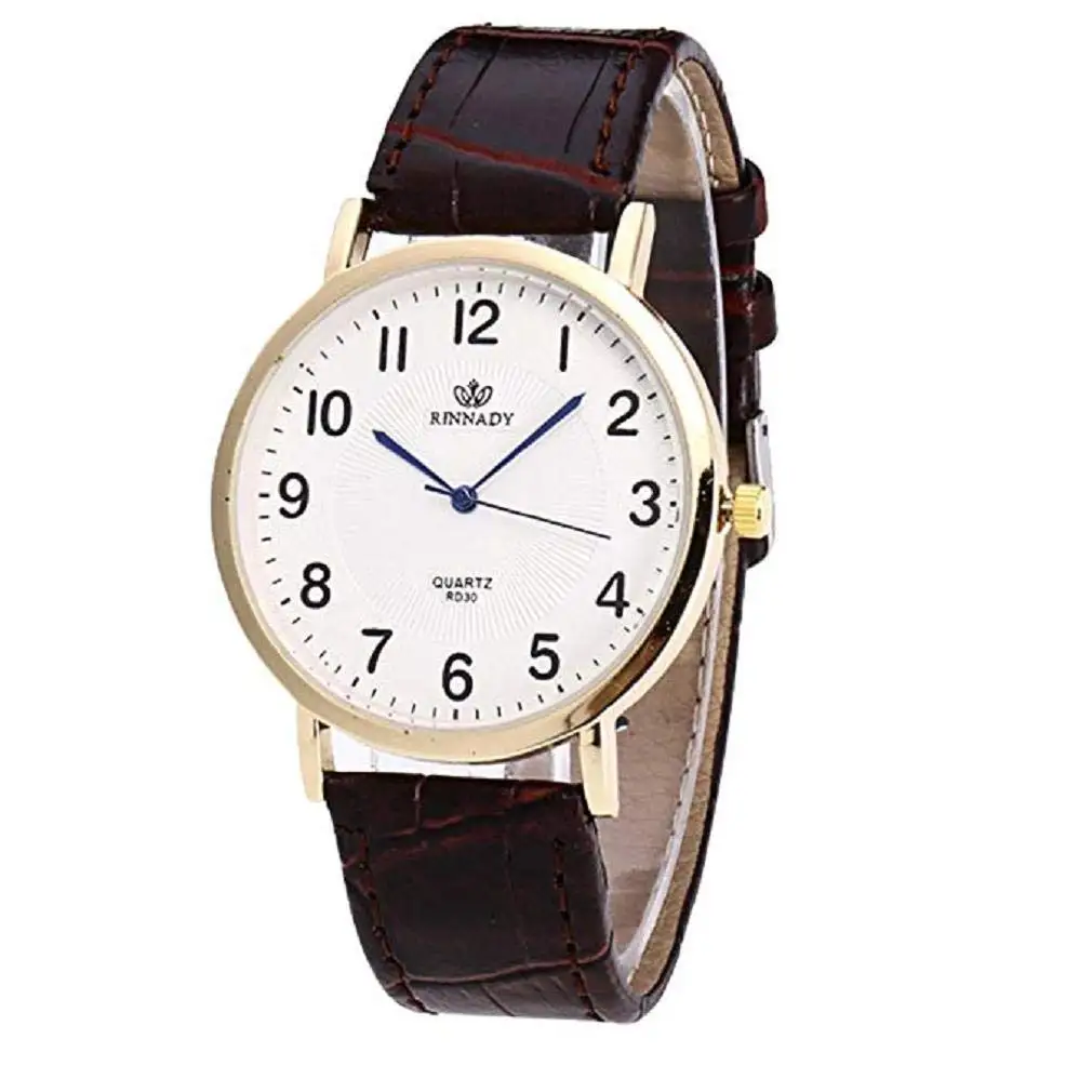 Womens Quartz Watches,Windoson Clearance COOKI Women's Ladies Teen Girls Fashion Dress Wrist Quartz Watch with Leather Band Unique Casual Analog Quartz Watches Classic Wristwatch (Women's Watch A)