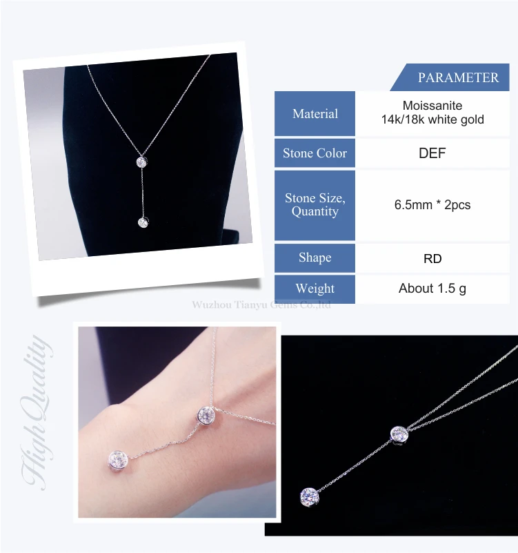 Wholesale Fashion Moissanite Diamond Pendants Charms 925 Sterling ...