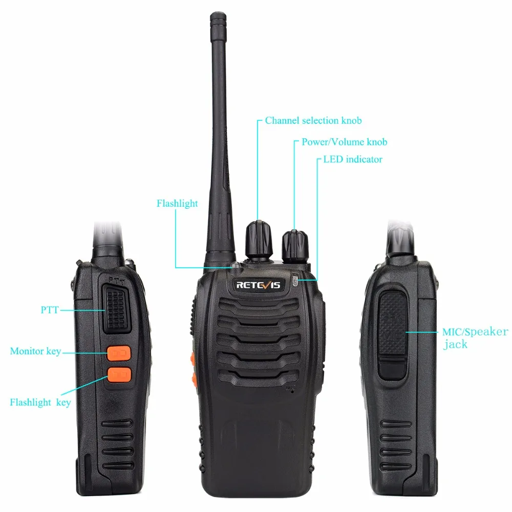 New Cheap 5w Walkie Talkie Retevis H777 Handheld Two Way Radio Uhf400