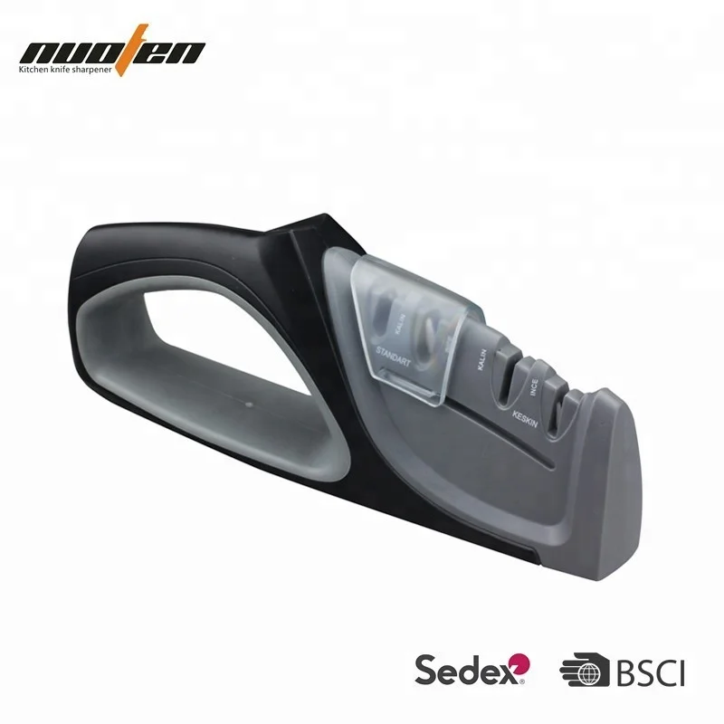 

ND-073 Top Quality 4 Stages Professional Industrial Knife Sharpener Manual Knife Sharpener, Any