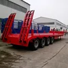 60Ton--80 Ton Loading Capacity 4 Axles Low Bed Semi Trailer for sale