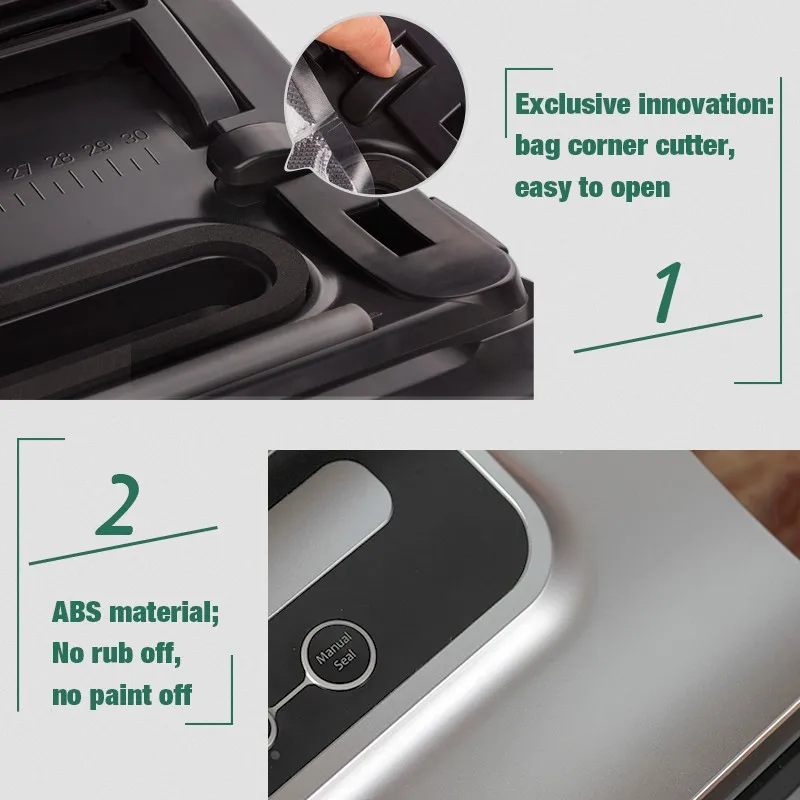 2017 Newest Design Protable Automatic Foodsaver Vacuum Sealer Packing Machine