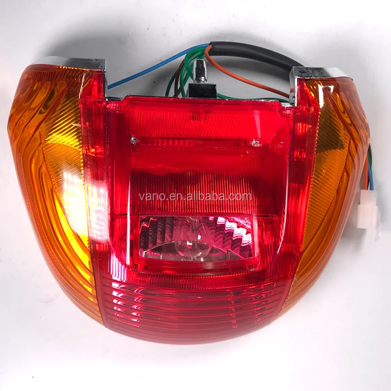 clear red OEM SMASH110 motorcycle tail light