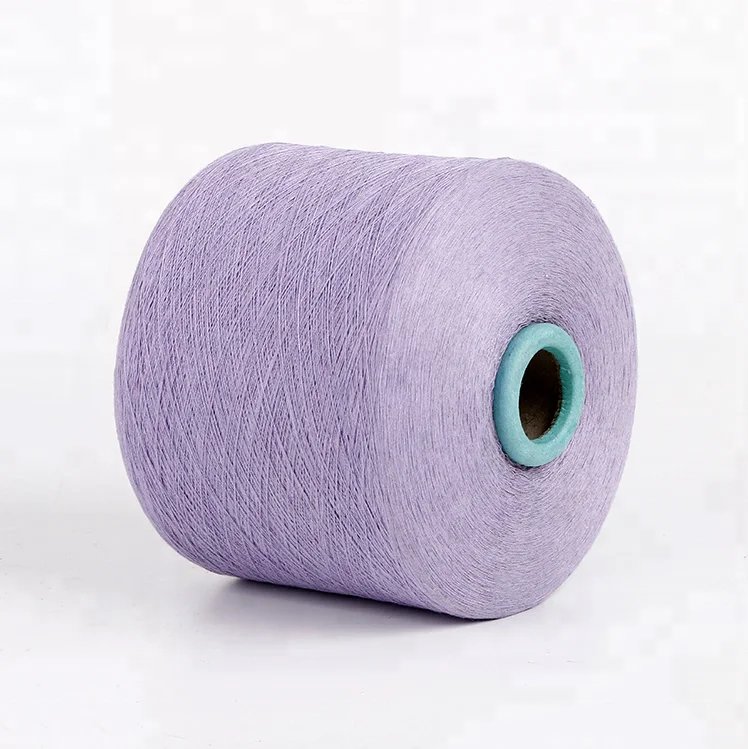 
ne 8s /1 70/30 cotton/polyester blended regenerated cotton cvc yarn for fabric 