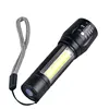 Mini High Power USB Rechargeable Q5 COB LED Torch Flashlight