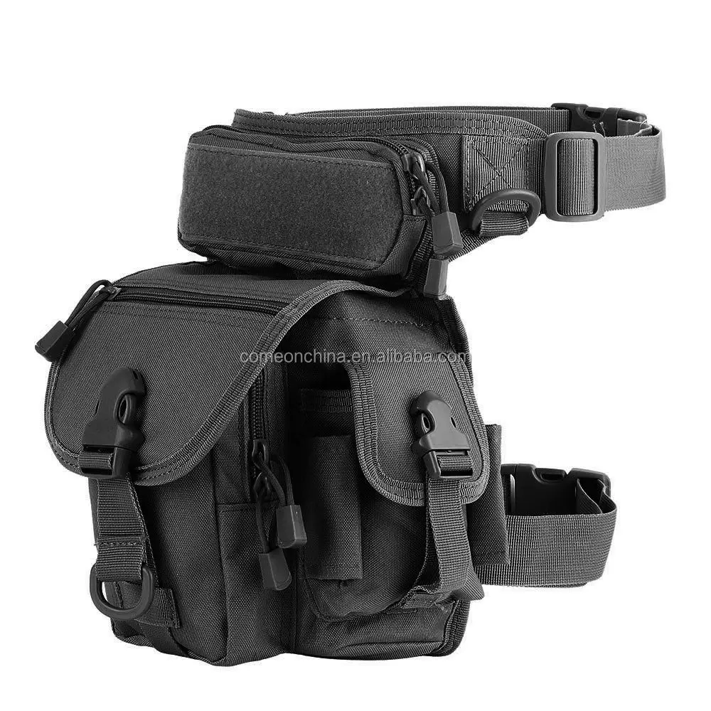 Tactical Military Molle Thigh Pouch Bag Drop Leg Tool Pouch Bag Bk Motorcycle Pack Buy