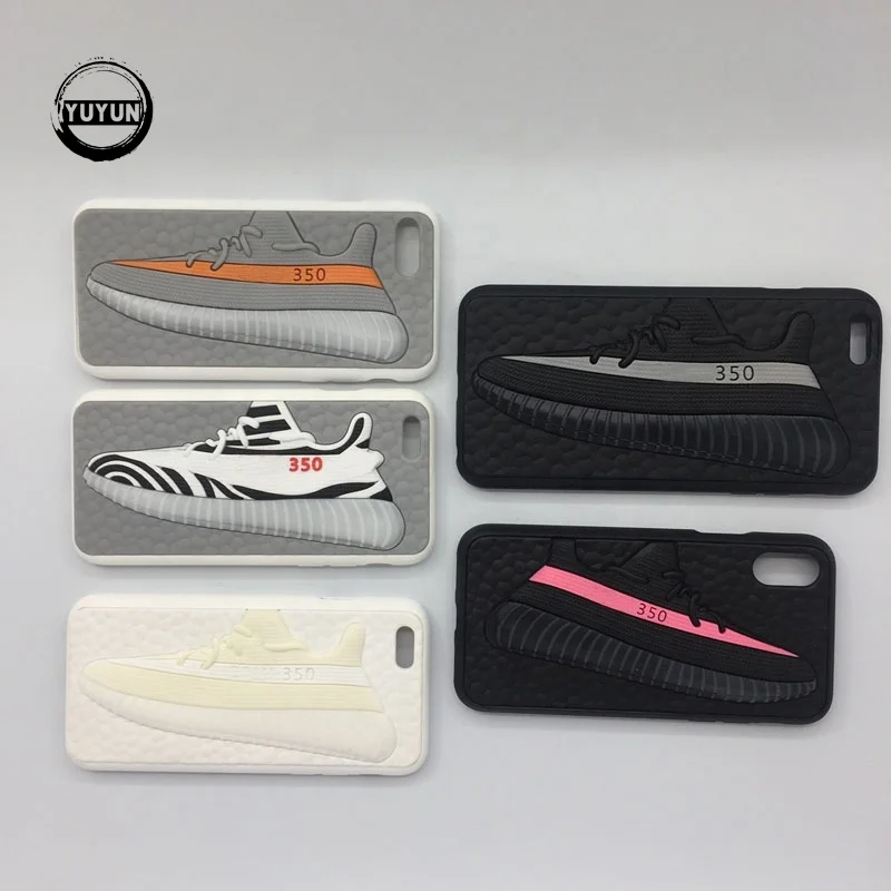 

3D Basketball Shoes Soft TPU Silicon sneaker Phone Case