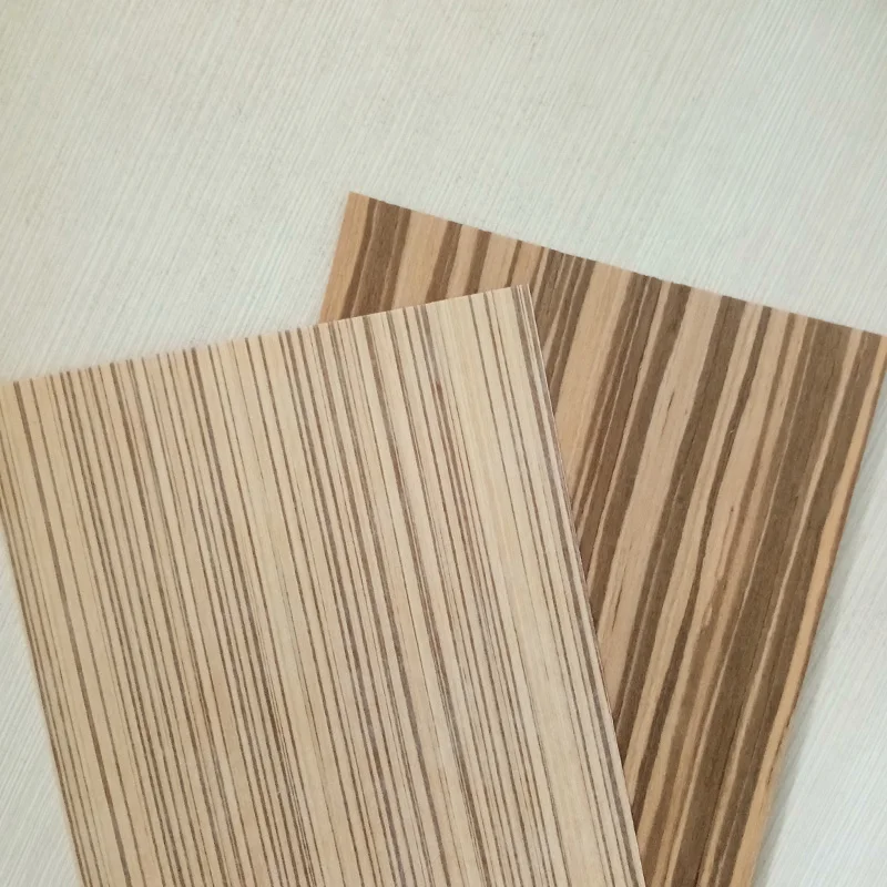 Length:2.5Meters Width:180mm Thickness:0.2mm Natural Solid Wood Zebra Pattern Veneer House Wood Craft Decorative Sheets