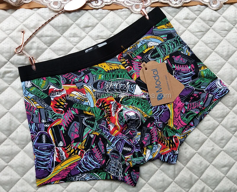 Top Quality Men Funny Underwear Men Boxer Male Briefs Fancy Underwear