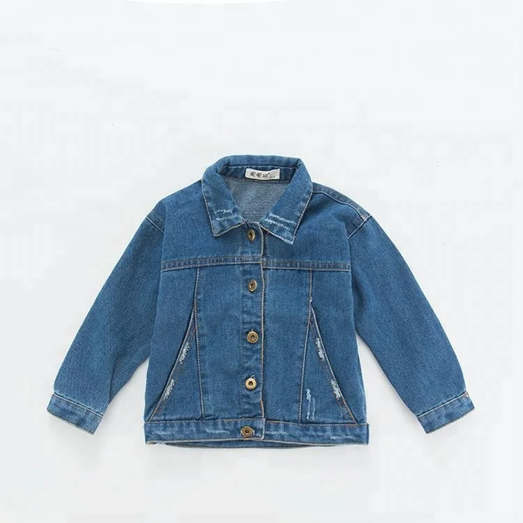 

Girls Coat Denim Children Latest Kids Clothes Boys Kids Jacket, Custom color