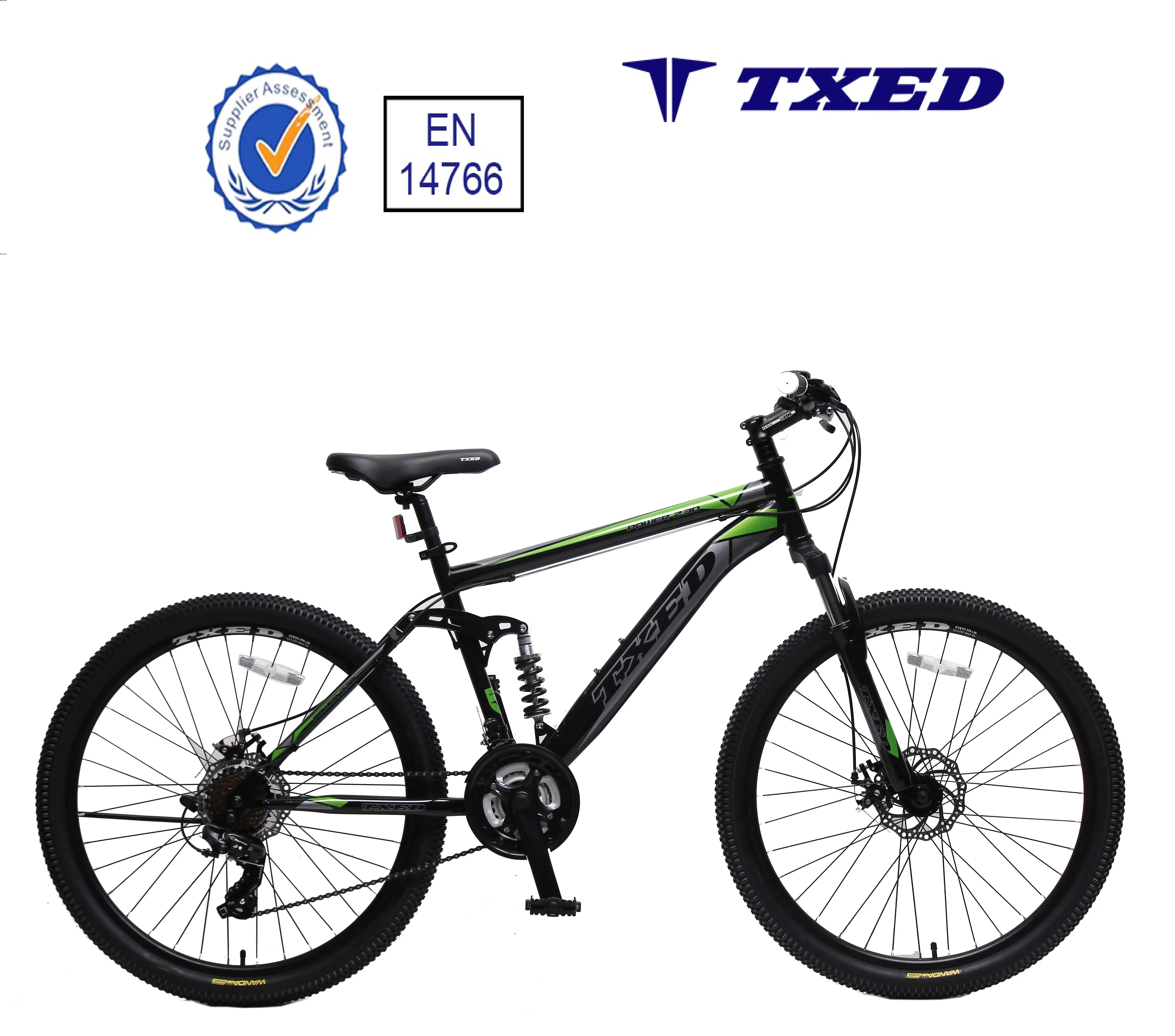 steel mountain bike full suspension