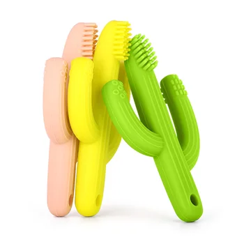 cactus teether toothbrush